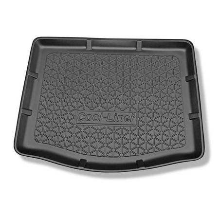 Kofferbakmat voor Ford Focus III Hatchback (03.2011-08.2018) - mat voor in de kofferbak - Aristar - Cool liner - met tijdelijk reservewiel of reparatieset