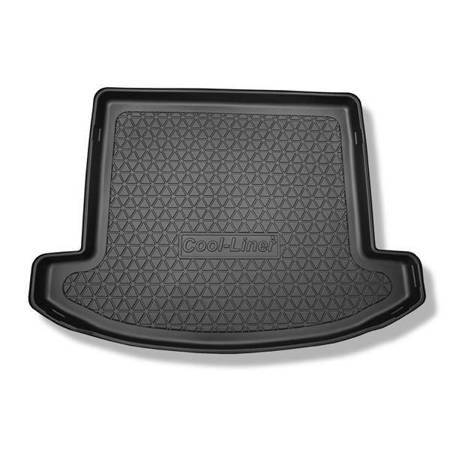 Kofferbakmat voor Kia Carens IV MPV (04.2013-08.2019) - mat voor in de kofferbak - Aristar - Cool liner - 7 stoelen; derde rij verlaagd