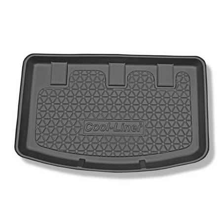 Kofferbakmat voor Kia Rio III UB Hatchback (08.2011-01.2017) - mat voor in de kofferbak - Aristar - Cool liner - bovenste bagageruimte; XL met handschoenenkastje