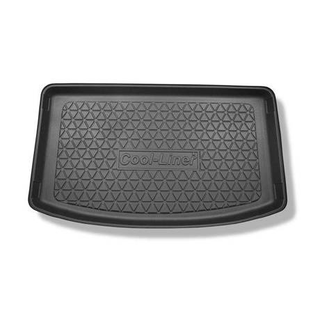 Kofferbakmat voor Kia Rio IV YB Hatchback (02.2017-....) - mat voor in de kofferbak - Aristar - Cool liner - bovenste bagageruimte; modellen met schuifvloer van de bagageruimte; niet voor Mild Hybrid