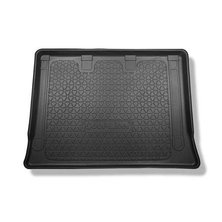 Kofferbakmat voor Mercedes-Benz V Klas W447 Bestelwagen (10.2014-....) - mat voor in de kofferbak - Aristar - Cool liner - Extra lange versie (wielbasis 3430 mm, voertuiglengte 5370 mm); achter de derde zitrij; zonder gedeelde bagageruimte