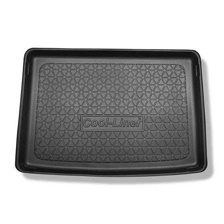 Kofferbakmat voor Mini Clubman II Stationwagen (10.2015-....) - mat voor in de kofferbak - Aristar - Cool liner - bovenste bagageruimte (gelijke laaddrempel)