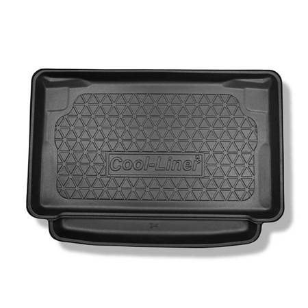 Kofferbakmat voor Mini Clubman II Stationwagen (10.2015-....) - mat voor in de kofferbak - Aristar - Cool liner - onderste bagageruimte (voorhandschoenenkastje onder de kofferbodem)