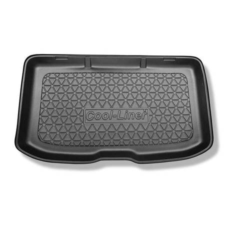 Kofferbakmat voor Nissan Micra K13 Hatchback (2010-05.2013) - mat voor in de kofferbak - Aristar - Cool liner