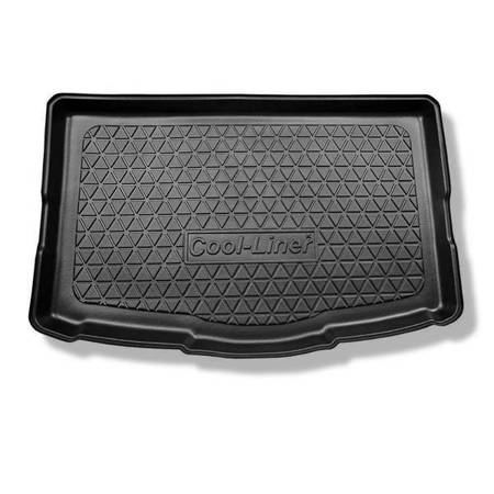 Kofferbakmat voor Nissan Qashqai II J11 Crossover (02.2014-05.2021) - mat voor in de kofferbak - Aristar - Cool liner - onderste bagageruimte: met reparatieset (Acenta & Tekna) & alle modellen (Visia); met volledig reservewiel; zonder dubbele kofferbodem