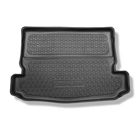 Kofferbakmat voor Nissan X-Trail III T32 SUV (08.2014-12.2021) - mat voor in de kofferbak - Aristar - Cool liner - 7 stoelen; derde rij verlaagd