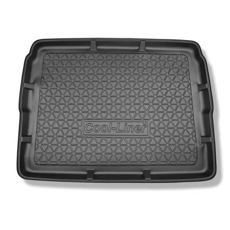 Kofferbakmat voor Peugeot 3008 I SUV (05.2009-10.2016) - mat voor in de kofferbak - Aristar - Cool liner - onderste bagageruimte