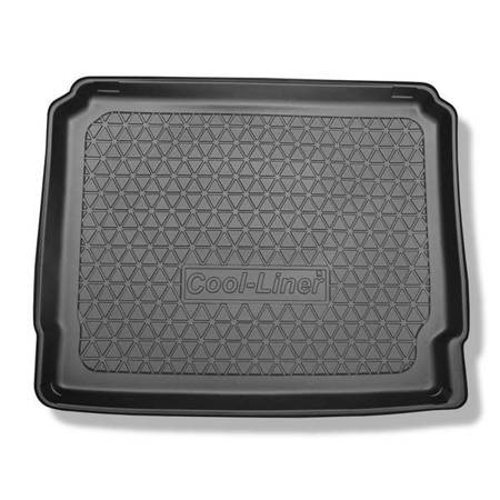 Kofferbakmat voor Renault Clio IV Estate (03.2013-2023) - mat voor in de kofferbak - Aristar - Cool liner - onderste bagageruimte (gebruik in bovenste positie ook mogelijk)