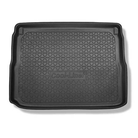 Kofferbakmat voor Renault Kadjar SUV (06.2015-09.2022) - mat voor in de kofferbak - Aristar - Cool liner - bovenste bagageruimte (voor de dubbele bodem van de bagageruimte)