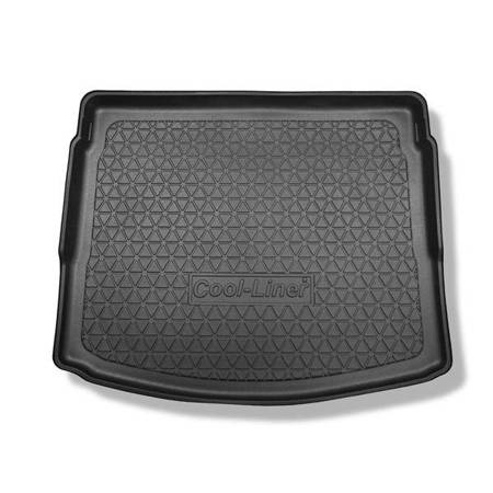 Kofferbakmat voor Renault Megane IV Estate (09.2016-....) - mat voor in de kofferbak - Aristar - Cool liner - bovenste bagageruimte (gelijke laaddrempel); de schuifvloer in de hoogste stand; niet van E-Tech Plug-in Hybrid