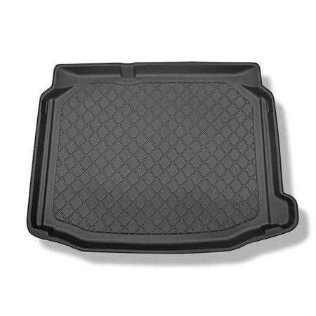 Kofferbakmat voor Seat Leon III, III SC 5F Hatchback (11.2012-03.2020) - mat voor in de kofferbak - Aristar - Guardliner - onderste bagageruimte; zonder dubbele kofferbodem