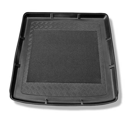 Kofferbakmat voor Skoda Octavia II 1Z Stationwagen (2004-04.2013) - mat voor in de kofferbak - Aristar - Standard - bovenste bagageruimte; ook voor Scout- en 4WD-versies