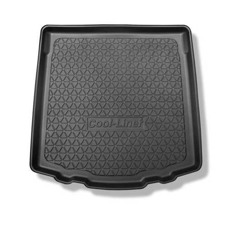 Kofferbakmat voor Toyota Auris II Touring Sports (07.2013-12.2018) - mat voor in de kofferbak - Aristar - Cool liner - onderste bagageruimte; voor auto's zonder dubbele bodem in de bagageruimte; ook voor de hybride