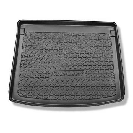 Kofferbakmat voor Volkswagen Caddy Life, Comfortline, Trendline Stationwagen (2004-10.2020) - mat voor in de kofferbak - Aristar - Cool liner - 5 plaatsen; geluidsisolatie op de wanden van de bagageruimte