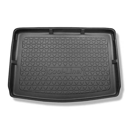 Kofferbakmat voor Volkswagen Golf Plus VI MPV (04.2009-2012) - mat voor in de kofferbak - Aristar - Cool liner - de achterste zitrij wordt naar de achterste positie verplaatst; bovenste bagageruimte