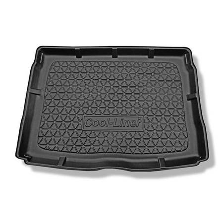 Kofferbakmat voor Volkswagen Golf V 1K Hatchback (10.2003-2008) - mat voor in de kofferbak - Aristar - Cool liner - met volledig reservewiel en / of 4 wiel aandrijving (4 motion)