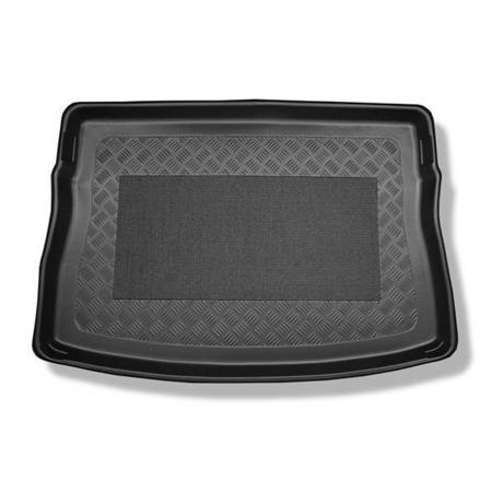 Kofferbakmat voor Volkswagen Golf VII Hatchback (10.2012-12.2019) - mat voor in de kofferbak - Aristar - Standard - bovenste rek met compact reservewiel / reparatieset; volledig reservewiel