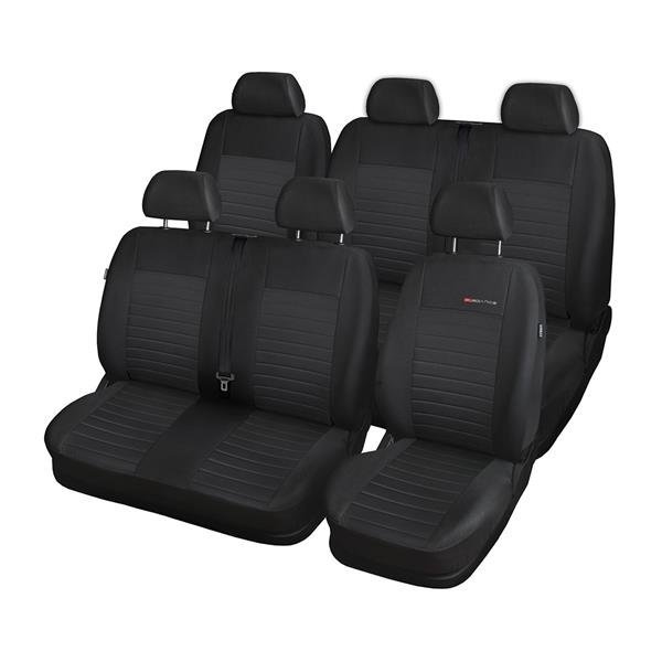 Op maat gemaakte hoezen voor Citroen Jumper III Bestelwagen (2014-....) 7 zitplaatsen - pasvorm autostoelhoezen - autostoelbeschermer set - Auto-Dekor - Elegance - P-4