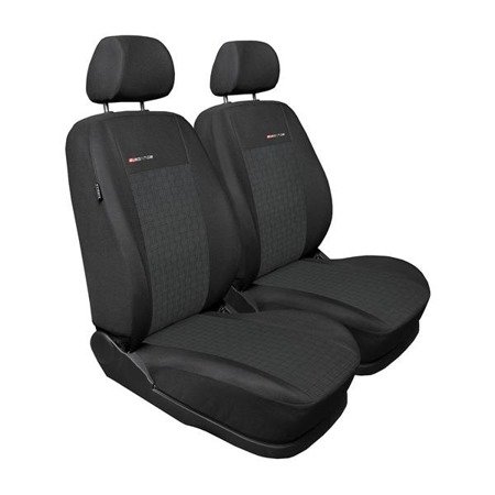 Op maat gemaakte hoezen voor Fiat Fiorino Bestelwagen (2009-2016) alleen de voorstoelen - pasvorm autostoelhoezen - autostoelbeschermer set - Auto-Dekor - Elegance - P-1