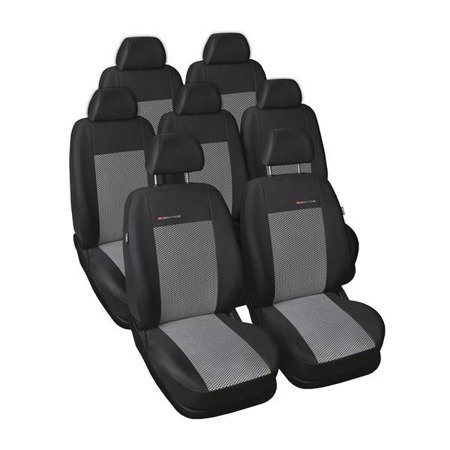 Op maat gemaakte hoezen voor Ford Galaxy I, II MPV (1995-2010) 7 stoelen - pasvorm autostoelhoezen - autostoelbeschermer set - Auto-Dekor - Elegance - P-2