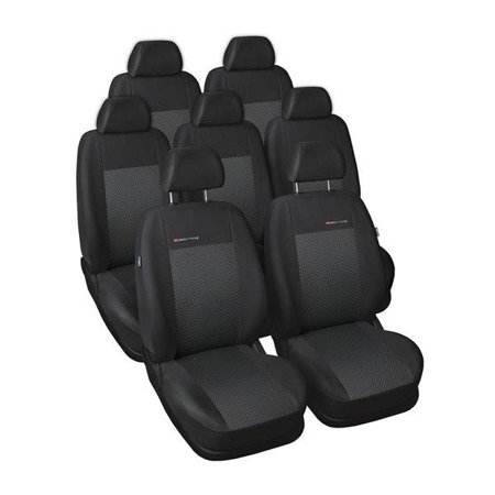 Op maat gemaakte hoezen voor Ford Galaxy I, II MPV (1995-2010) 7 stoelen - pasvorm autostoelhoezen - autostoelbeschermer set - Auto-Dekor - Elegance - P-3