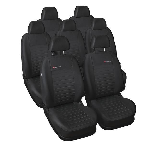 Op maat gemaakte hoezen voor Ford Galaxy I, II MPV (1995-2010) 7 stoelen - pasvorm autostoelhoezen - autostoelbeschermer set - Auto-Dekor - Elegance - P-4