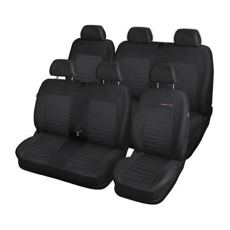 Op maat gemaakte hoezen voor Ford Transit VII Bestelwagen (2013-2019) 6 zitplaatsen - pasvorm autostoelhoezen - autostoelbeschermer set - Auto-Dekor - Elegance - P-4