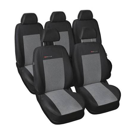 Op maat gemaakte hoezen voor Volkswagen Touran II MPV (2010-2015) geen hoes voor de armsteun achter - pasvorm autostoelhoezen - autostoelbeschermer set - Auto-Dekor - Elegance - P-2