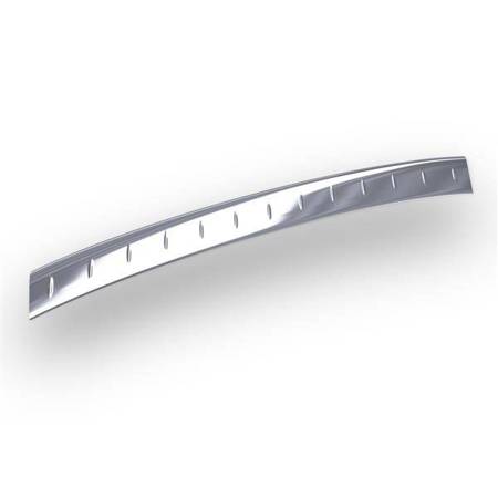 Stalen achterbumperstrip voor Ford C-Max II MPV (5 deuren) - (2011-2015) - Croni - Tranen - zilver (glans)