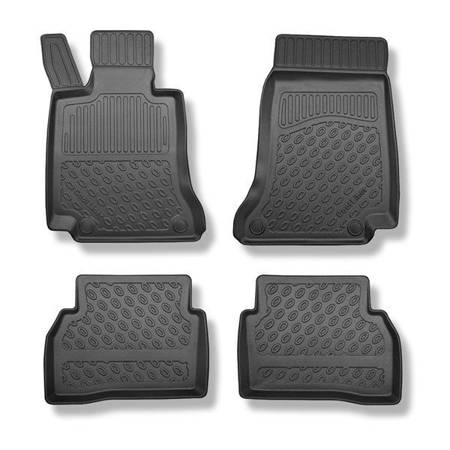 TPE automatten voor Mercedes-Benz C-Klasse W205 Limousine (03.2014-11.2020) - vloermatten - mattenset - Aristar - Cool liner - set - 4 stuks