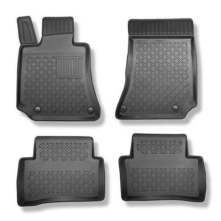 TPE automatten voor Mercedes-Benz E Klas W212 Limousine (2009-03.2016) - vloermatten - mattenset - Aristar - Guardliner - set - 4 stuks