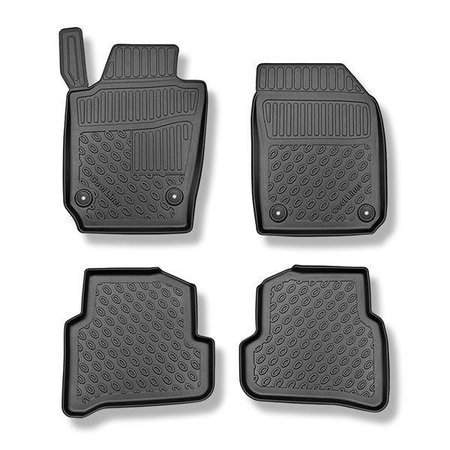 TPE automatten voor Skoda Fabia III NJ Hatchback (11.2014-08.2021) - vloermatten - mattenset - Aristar - Cool liner - set - 4 stuks