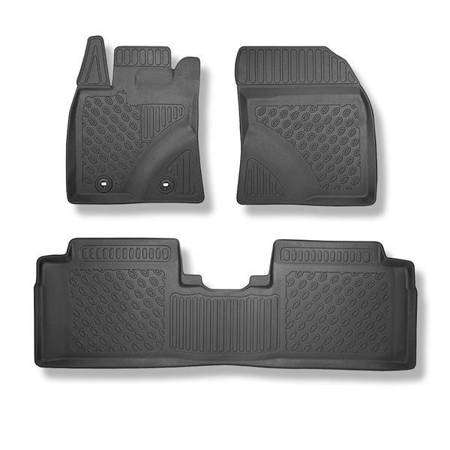 TPE automatten voor Toyota Avensis III Sedan (01.2009-2023) - vloermatten - mattenset - Aristar - Cool liner