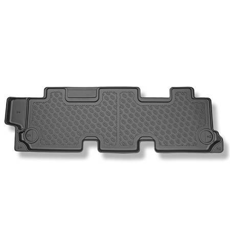 TPE automatten voor Volkswagen Caravelle T5, T6, T6.1 Bestelwagen (2003-....) - vloermatten - mattenset - Aristar - Cool liner - volledig achter 3e rij (TT - 3e rij)