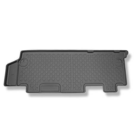 TPE automatten voor Volkswagen Transporter T5, T6, T6.1 Bestelwagen (2003-....) - vloermatten - mattenset - Aristar - Guardliner - volledig achter 2e rij (T - 2e rij)