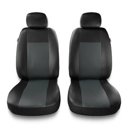 Universele autohoezen voor Alfa Romeo 146 (1994-2001) - autostoelhoezen - autostoelbeschermer set - Auto-Dekor - Comfort 1+1 - grijs