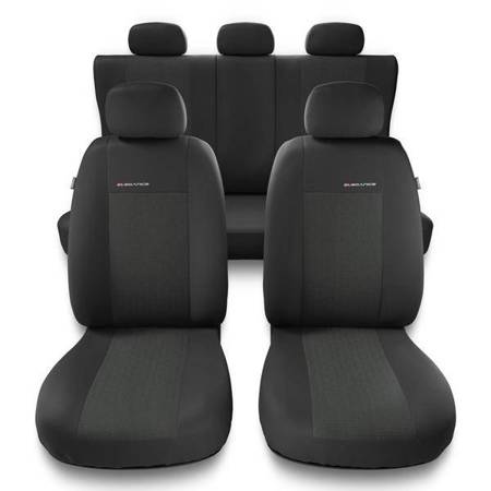 Universele autohoezen voor Audi A3 8L, 8P, 8V (1996-2019) - autostoelhoezen - autostoelbeschermer set - Auto-Dekor - Elegance - P-1