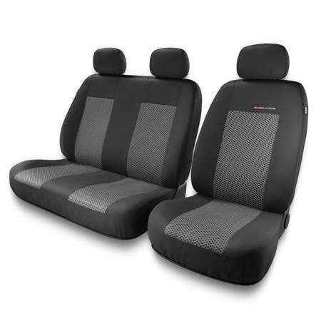 Universele autohoezen voor Citroen Berlingo I, II, III (1996-2019) - autostoelhoezen - autostoelbeschermer set - Auto-Dekor - Elegance 2+1 - P-2