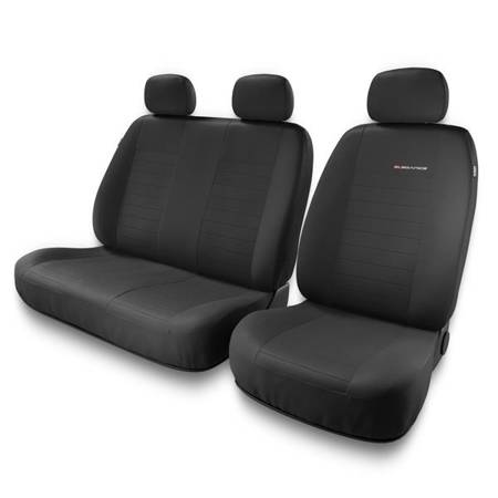 Universele autohoezen voor Citroen Jumper I, II, III (1994-2019) - autostoelhoezen - autostoelbeschermer set - Auto-Dekor - Elegance 2+1 - P-4