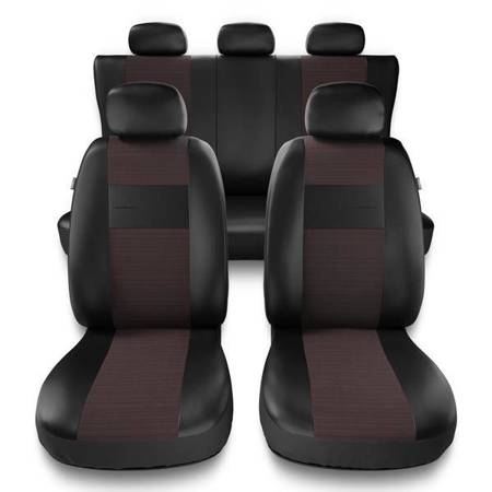 Universele autohoezen voor Ford Focus I, II, III, IV (1998-2019) - autostoelhoezen - autostoelbeschermer set - Auto-Dekor - Exclusive - E5