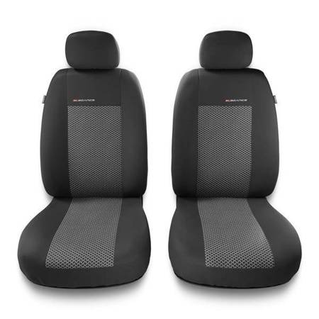 Universele autohoezen voor Seat Leon I, II, III (1999-2019) - autostoelhoezen - autostoelbeschermer set - Auto-Dekor - Elegance 1+1 - P-2