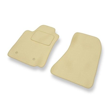 Velours automatten voor Alfa Romeo 159 I (2005-2011) - vloermatten - mattenset - DGS Autodywan - beige