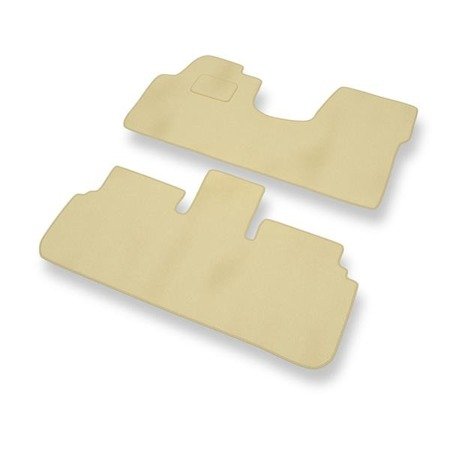 Velours automatten voor Citroen Evasion (1994-2002) - vloermatten - mattenset - DGS Autodywan - beige