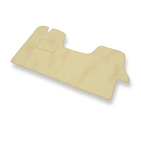 Velours automatten voor Citroen Jumper II (2006-....) - vloermatten - mattenset - DGS Autodywan - beige