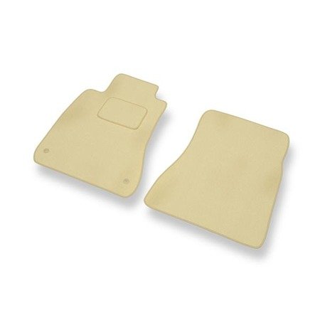 Velours automatten voor Lexus IS II XE20 (2005-2012) - vloermatten - mattenset - DGS Autodywan - beige