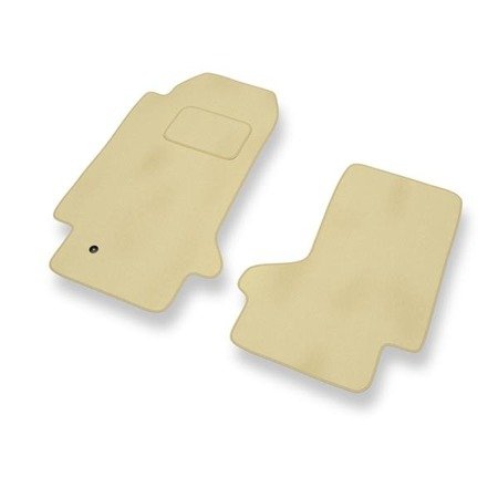 Velours automatten voor Opel GT II (2006-2010) - vloermatten - mattenset - DGS Autodywan - beige