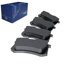 Remblokken voor Audi A3 8P Hatchback, Cabriolet, Sportback (2003-2013) - Tomex - TX 10-781 (achteras)