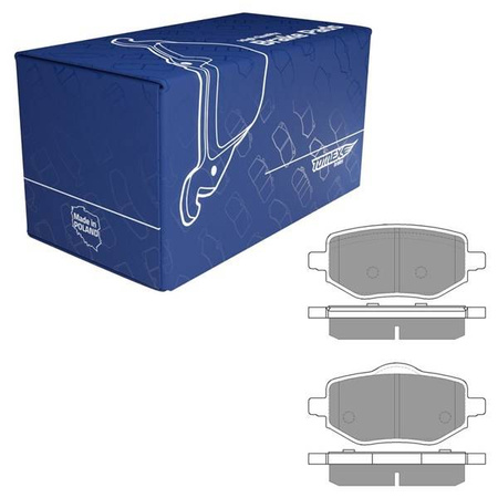 Remblokken voor Peugeot 208 II Hatchback (2019-....) - Tomex - TX 60-02 (achteras)