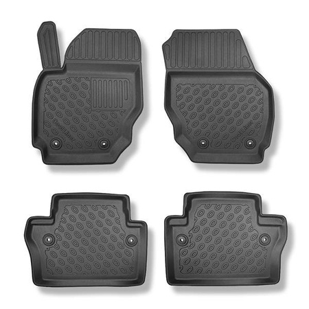 TPE automatten voor Volvo XC70 II Crossover (09.2007-2016) - vloermatten - mattenset - Aristar - Cool liner - set - 4 stuks