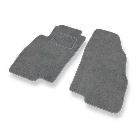 Velours automatten voor Fiat Grande Punto (2005-2012) - vloermatten - mattenset - DGS Autodywan - grijs